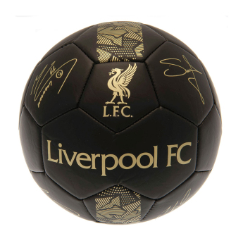 Liverpool mini futbolówka Skill Ball Signature Gold PH size 1