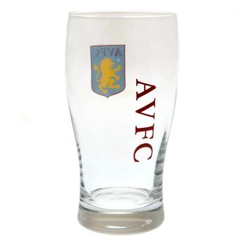 Aston Vila kufel tulip pint glass