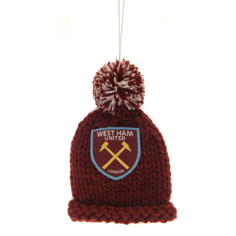 West Ham United osłona okna samochodu Hanging Bobble Hat
