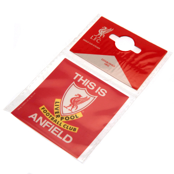 Liverpool naklejka Single Car Sticker TIA