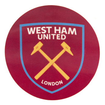 West Ham United naklejka Single Car Sticker CR