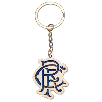 FC Rangers brelok do kluczy Scroll Crest