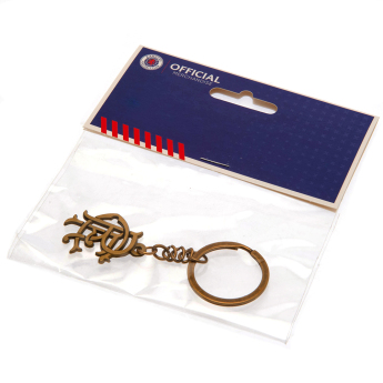 FC Rangers brelok do kluczy Scroll Crest AG
