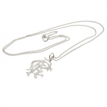 FC Rangers naszyjnik z zawieszką Sterling Silver Pendant & Chain Small