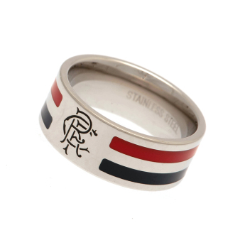 FC Rangers pierścionek Colour Stripe Ring Medium