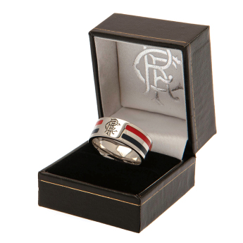 FC Rangers pierścionek Colour Stripe Ring Large