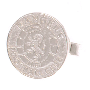 FC Rangers kolczyki Ready Crest Sterling Silver Stud Earring