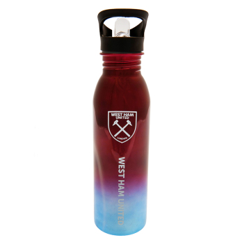 West Ham United bidon UV Metallic Drinks Bottle