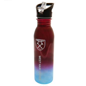 West Ham United bidon UV Metallic Drinks Bottle