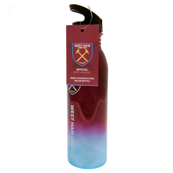West Ham United bidon UV Metallic Drinks Bottle