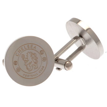 Chelsea spinki mankietowe Stainless Steel Round Cufflinks