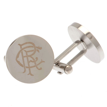 FC Rangers spinki mankietowe Stainless Steel Round Cufflinks