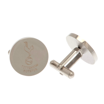 Tottenham spinki mankietowe Stainless Steel Round Cufflinks