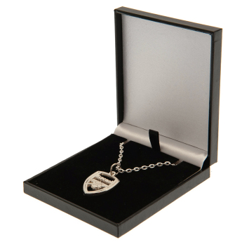 Arsenal naszyjnik Silver Plated Boxed Pendant CR