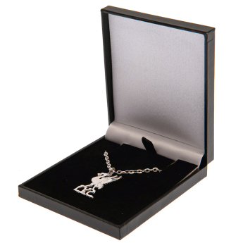 Liverpool naszyjnik Silver Plated Boxed Pendant LB