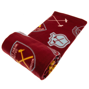 West Ham United koc flis Blanket HC