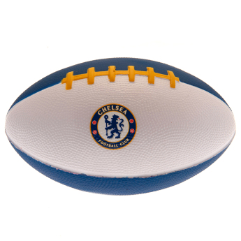 Chelsea minipiłka do futbolu amerykańskiego royal blue and white