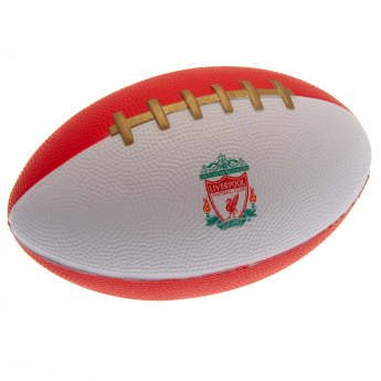 Liverpool minipiłka do futbolu amerykańskiego red and white