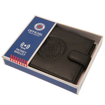 FC Rangers skórzany portfel Anti Fraud Wallet