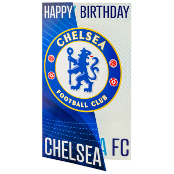 Chelsea życzenia Crest Birthday Card