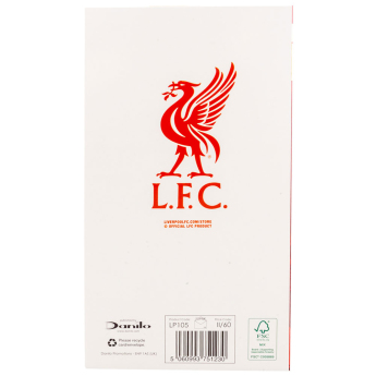 Liverpool życzenia Dad Birthday Card