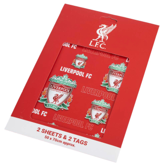 Liverpool papier podarunkowy 2 pcs Text Gift Wrap