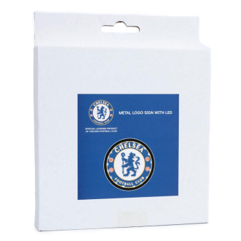 Chelsea logo na ścianę Metal LED Logo Sign