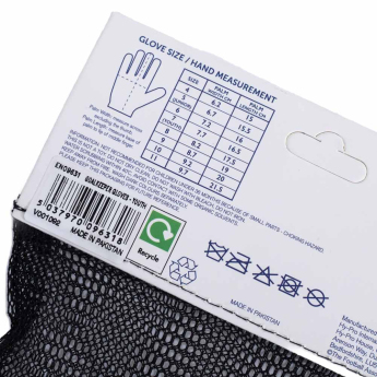 Reprezentacja piłki nożnej dziecięce rękawice bramkarskie England FA Yths DT 79-86mm palm width