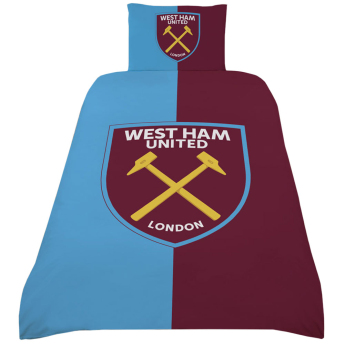 West Ham United pościel na jedno łóżko Single Duvet Set CS