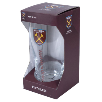 West Ham United szklanka Tulip Pint Glass
