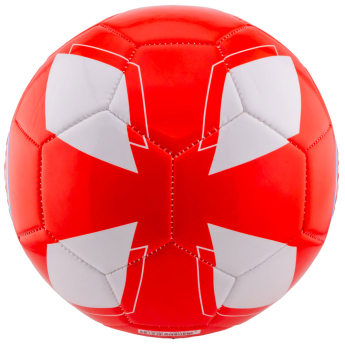 Bayern Monachium piłka crest on a striking red and white - Size 5