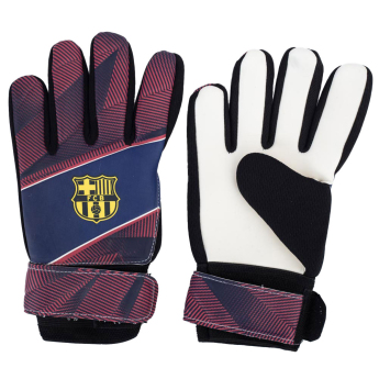 Barcelona dziecięce rękawice bramkarskie Fuse Goalkeeper Gloves Kids 67-73mm palm width