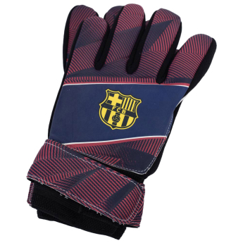 Barcelona dziecięce rękawice bramkarskie Fuse Goalkeeper Gloves Yths 79-86mm palm width