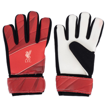 Liverpool dziecięce rękawice bramkarskie Fuse Goalkeeper Gloves Yths 79-86mm palm width