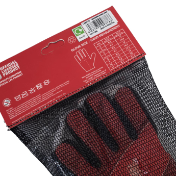 Liverpool dziecięce rękawice bramkarskie Fuse Goalkeeper Gloves Yths 79-86mm palm width