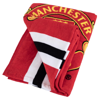 Manchester United ręcznik plażowy Core Stripe