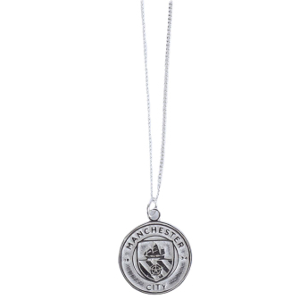 Manchester City naszyjnik z zawieszką Sterling Silver