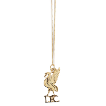 Liverpool naszyjnik z zawieszką 18ct Gold Plated on Silver Liverbird