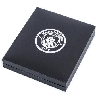 Manchester City naszyjnik z zawieszką 18ct Gold Plated on Silver
