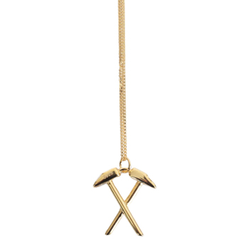 West Ham United naszyjnik z zawieszką 18ct Gold Plated on Silver