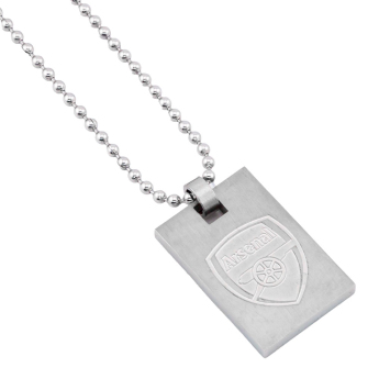 Arsenal naszyjnik z zawieszką Dog Tag & Chain