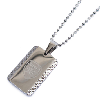 Arsenal naszyjnik z zawieszką Patterned Dog Tag & Chain