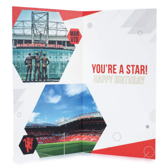 Manchester United życzenia urodzinowe Super Son Birthday Card