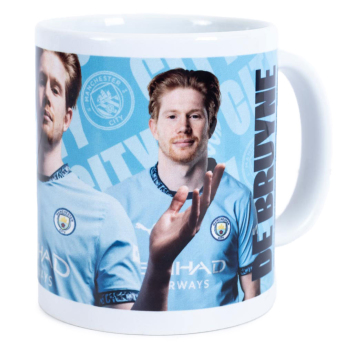 Manchester City kubek De Bruyne white