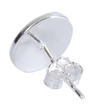 Manchester City kolczyki Sterling Silver Stud Earring