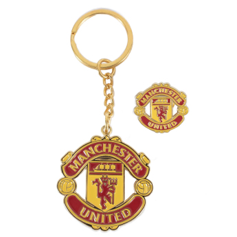 Manchester United brelok i pineska design set