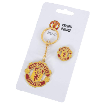 Manchester United brelok i pineska design set