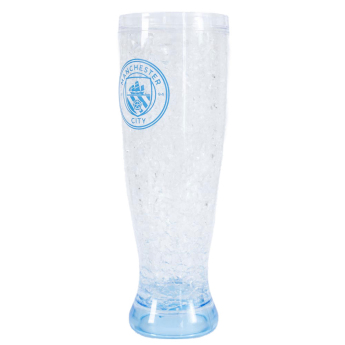 Manchester City chłodziarka do napojów Slim Featuring a blue base
