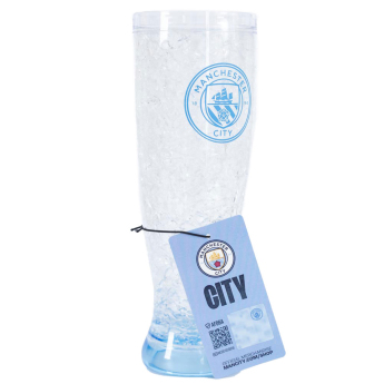 Manchester City chłodziarka do napojów Slim Featuring a blue base