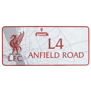 Liverpool tablica na ścianę Route To